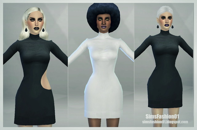 Sims 4 Dress at Sims Fashion01