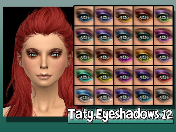 Sims 4 Taty Eyeshadow 12 by tatygagg at TSR