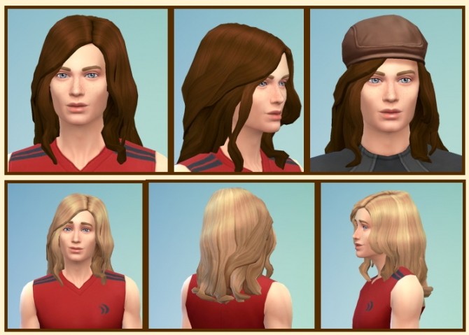 Sims 4 Smooth Curls for Men at Birksches Sims Blog