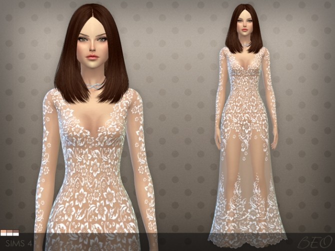 Sims 4 DRESS 026 at BEO Creations