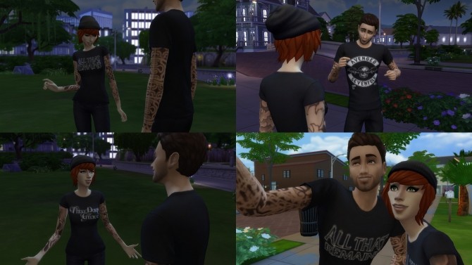 Sims 4 Rock/Metal T Shirts by Kitty25939 at Mod The Sims