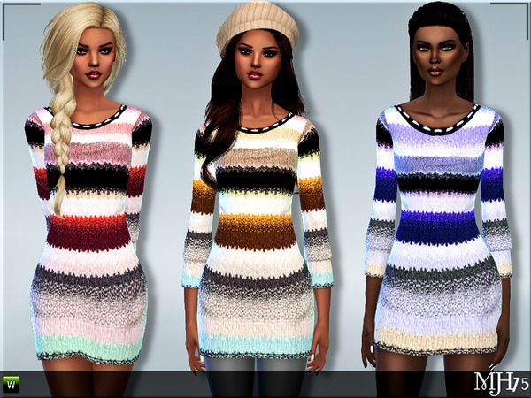 Sims 4 Chic Sweaters by Margeh 75 at TSR