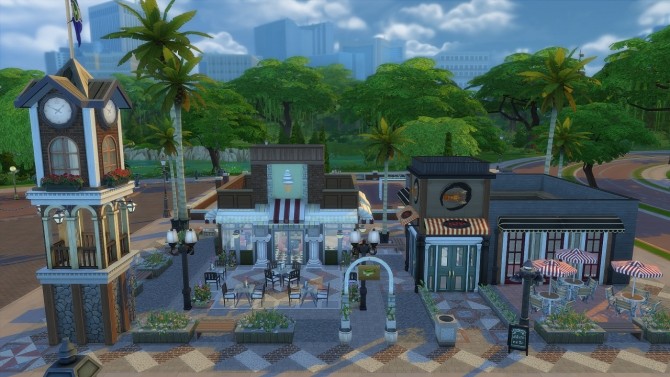 Sims 4 The Quayside bar at Jool’s Simming