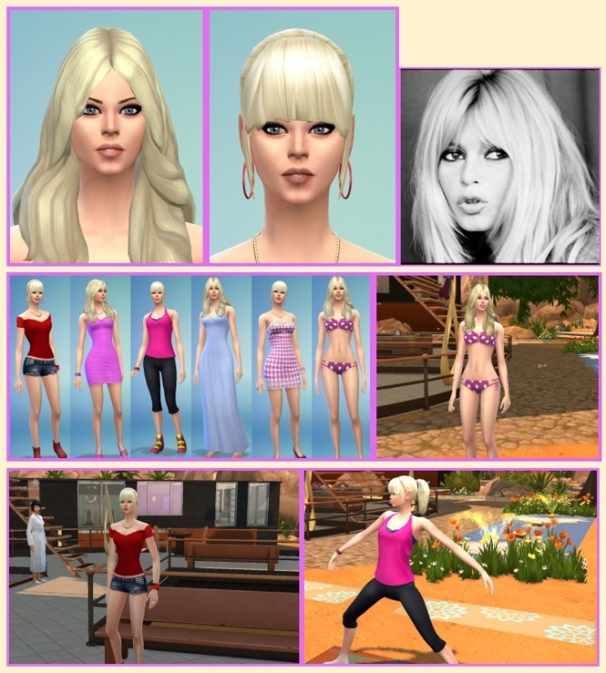 Sims 4 Brigitte Bardot at Birksches Sims Blog