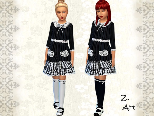 Sims 4 Cheeky Girl Set by Zuckerschnute20 at TSR