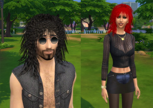 Sims 4 BobbyTH Wildcat Hair retexture and conversion at Julietoon – Julie J