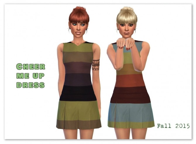 Sims 4 Cheer me up dress at Maimouth Sims4