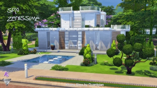Sims 4 Spa ZENISSIME by Guardgian at Khany Sims