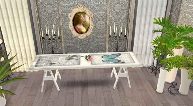 Sims 4 Archi Tables Recolors by Ilona at My little The Sims 3 World