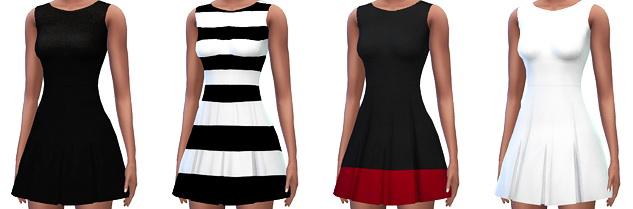 Sims 4 A Line Dresses at Marvin Sims