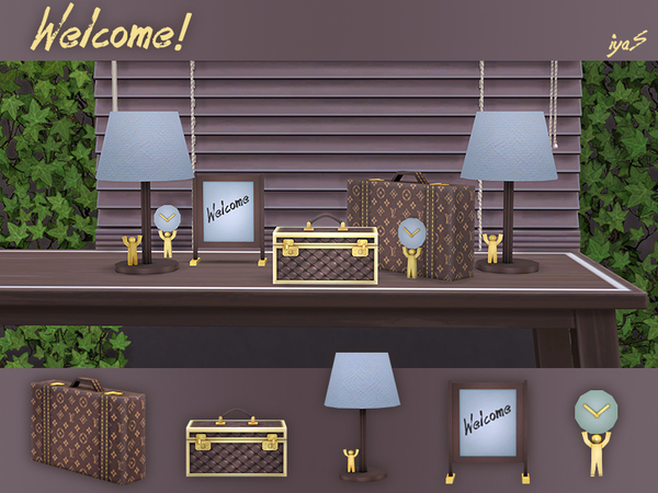 Sims 4 Welcome clutter by Soloriya at TSR