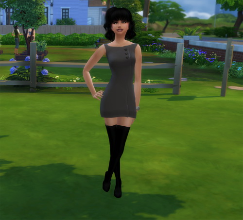 Sims 4 Short Dress at Julietoon – Julie J