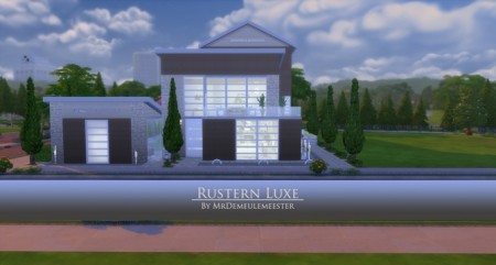 Rustern LUXE house by MrDemeulemeester at Mod The Sims