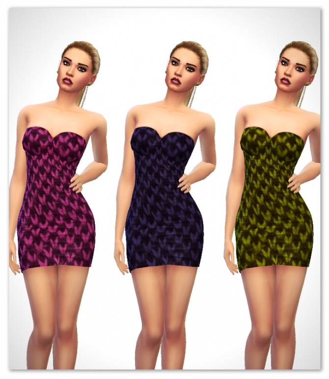 Sims 4 Bella’s dress recolors at Maimouth Sims4