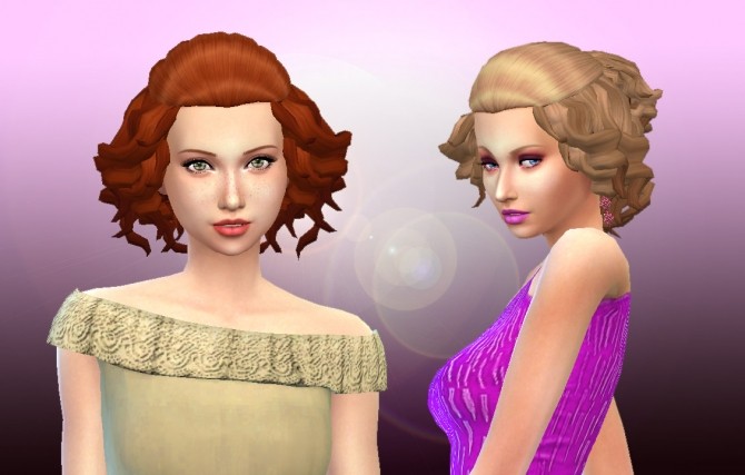 Sims 4 Soft Curls at My Stuff
