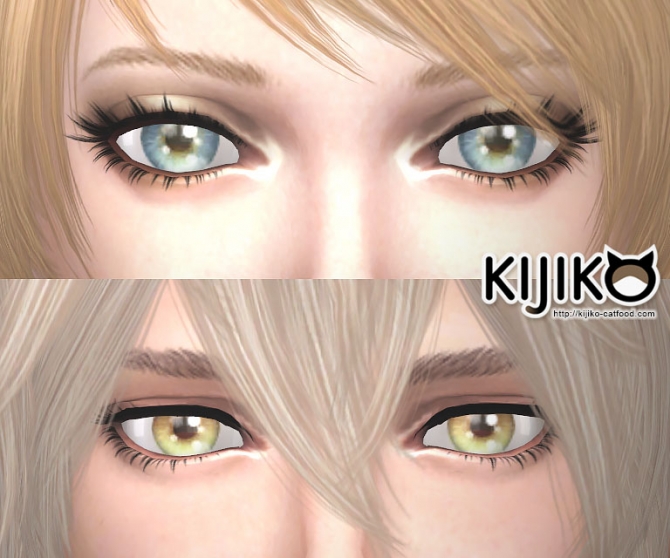 Sims 4 Kijiko Lashes