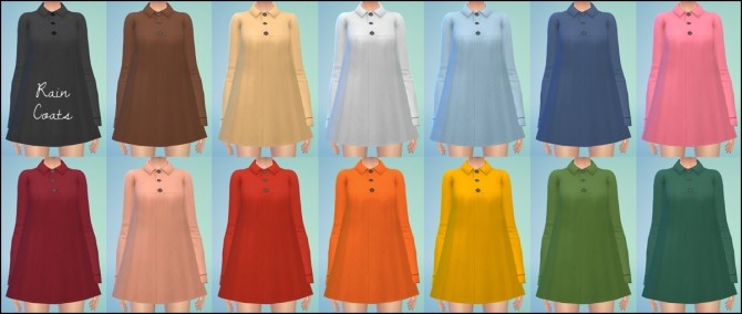 Sims 4 Autumn fashion at Martine’s Simblr