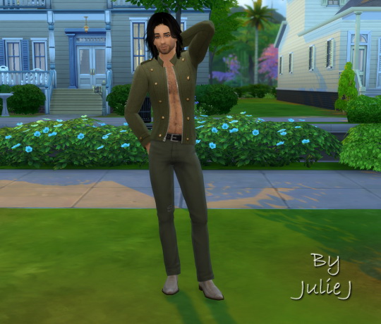 Sims 4 Male Skinny Pants at Julietoon – Julie J