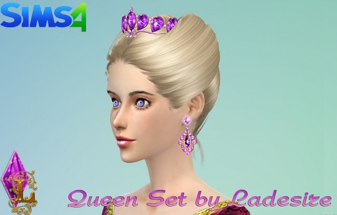 Sims 4 Queen Set at Ladesire