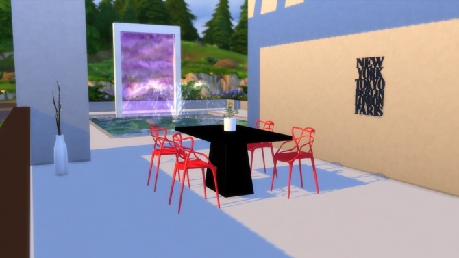 Sims 4 Master Chair (Non Transparent Version) at Meinkatz Creations