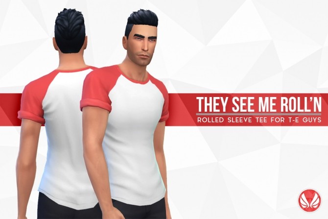 Sims 4 They See Me Rolln Tees by Peacemaker ic at Simsational Designs