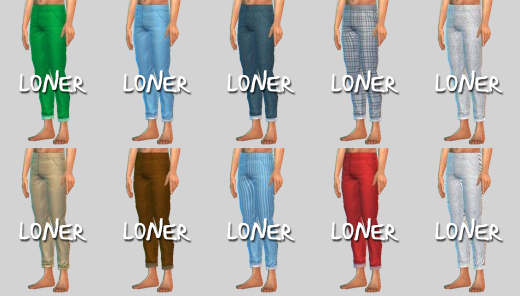 Sims 4 Male Coat & Chino Pants at Loner