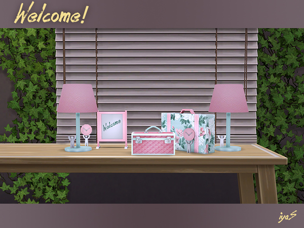 Sims 4 Welcome clutter by Soloriya at TSR