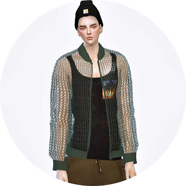 Sims 4 Male mesh jacket at Marigold