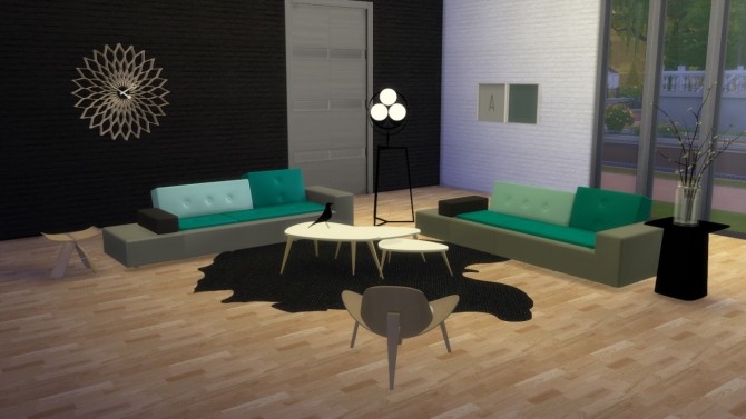 Sims 4 Polder Sofa at Meinkatz Creations