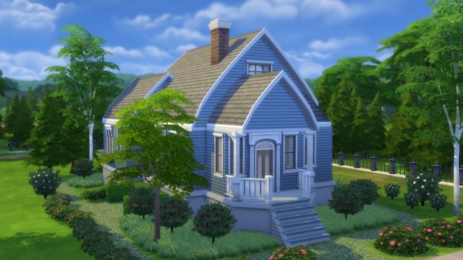 Sims 4 Magretelund Road house at DeSims4