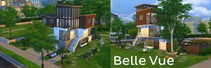 Sims 4 Loft Belle Vue by Bloup at Sims Artists