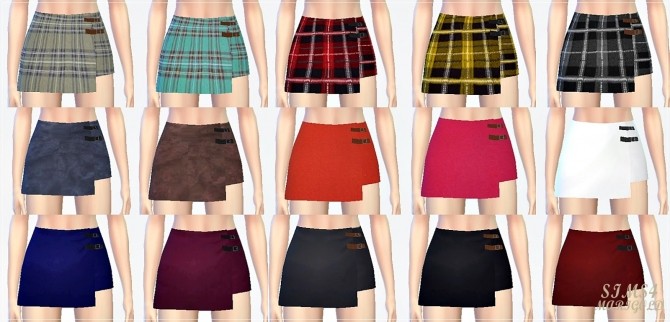 Sims 4 Wrap skirts at Marigold