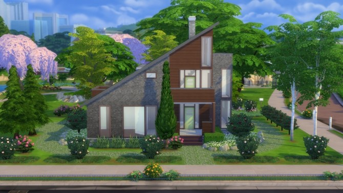 Sims 4 Fern Park Ave house at DeSims4