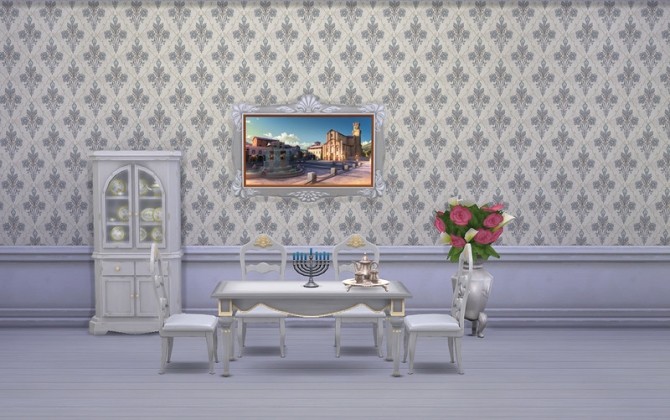 Sims 4 Rosalinda Walls by ihelen at ihelensims