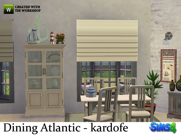 Sims 4 Atlantic Dining by kardofe at TSR