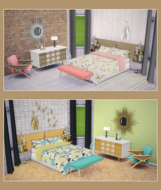 Sims 4 Danaia’s Bedroom at Saudade Sims