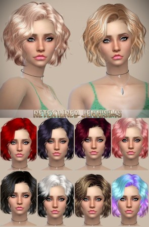 Newsea Foom Summer, Butterflysims 142 Hairs retextured at Jenni Sims ...