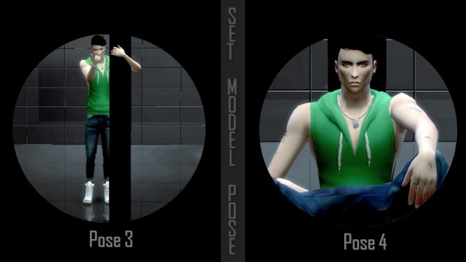 Sims 4 Set Model Pose for Men at ConceptDesign97