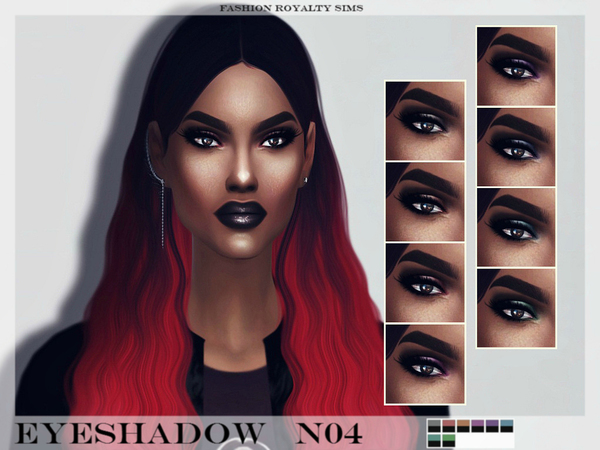 Sims 4 FRS Eyeshadow N04 by FashionRoyaltySims at TSR
