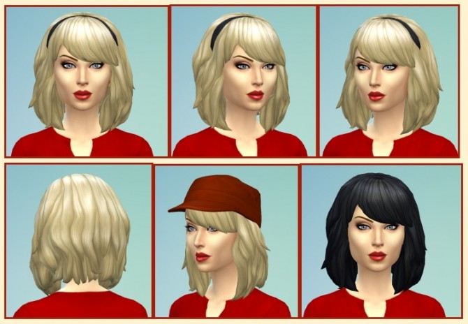 Sims 4 Debbie Hair at Birksches Sims Blog