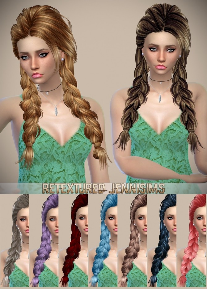 Sims 4 Newsea Foom Summer, Butterflysims 142 Hairs retextured at Jenni Sims