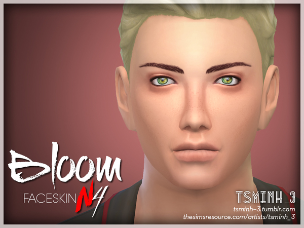 Sims 4 Bloom Face Skin by tsminh 3 at TSR