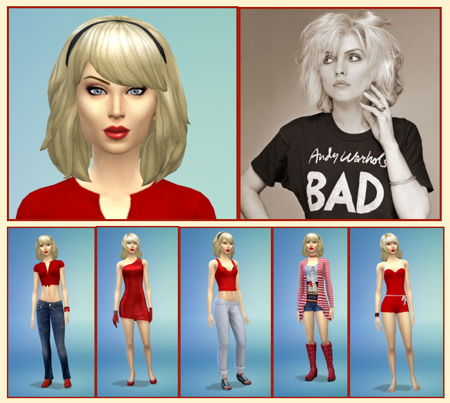 Sims 4 Debbie Harry (Blondie) at Birksches Sims Blog