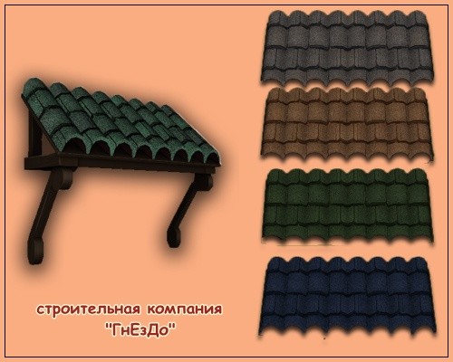 Sims 4 PASSAGE roof at Sims by Mulena