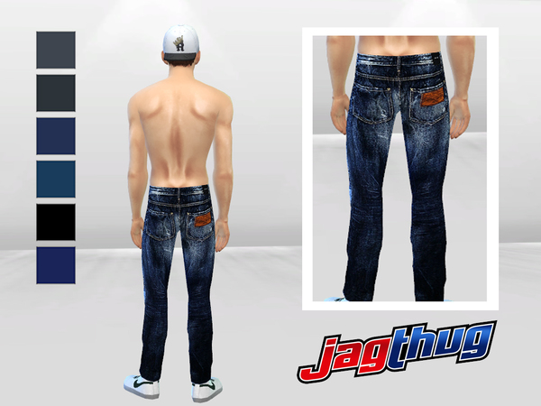 Sims 4 Fix And Patches Denim Jeans by McLayneSims at TSR