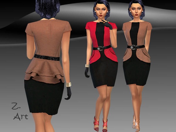 Sims 4 City Style outfit by Zuckerschnute20 at TSR