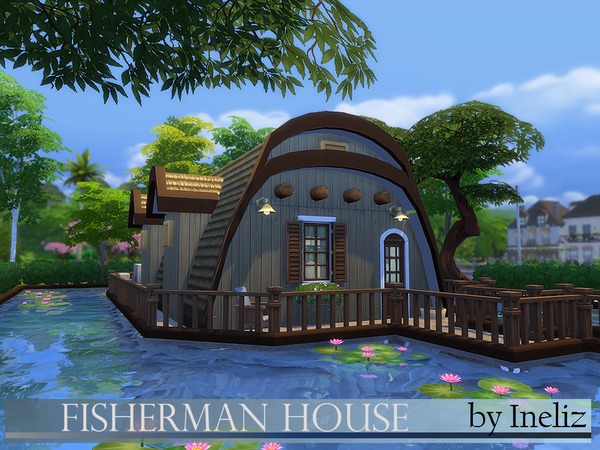 Sims 4 Fisherman House by Ineliz at TSR