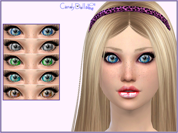 Sims 4 Candy Doll Eye Drops by DivaDelic06 at TSR