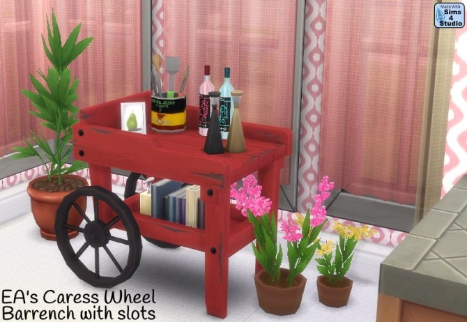 Sims 4 EAs Caress Wheel Barrench override at Sims 4 Studio