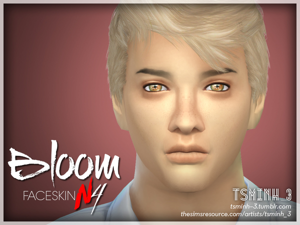 Sims 4 Bloom Face Skin by tsminh 3 at TSR